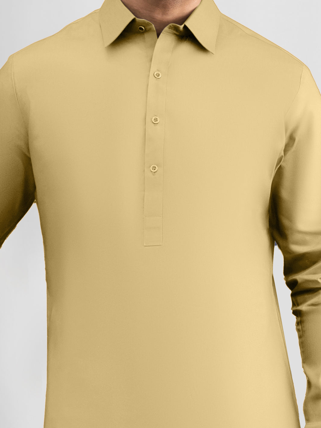 Mustard Cotton Unstitched Fabric | PMU 1016