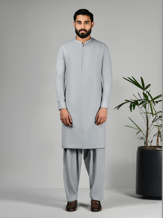 Steel Latha Unstitched Fabric | PMU 1021